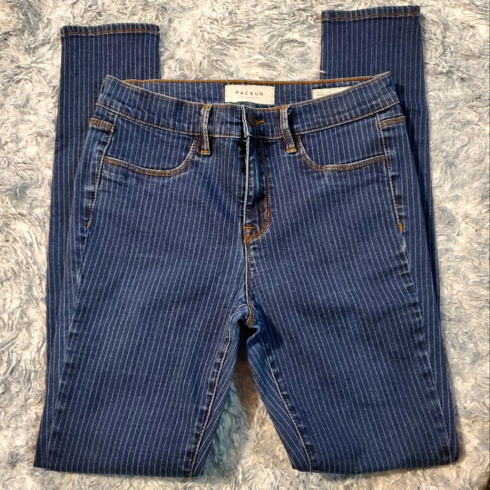 Pacsun Pin-Striped Jegging